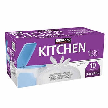 Kirkland Signature Smart Tie Kitchen Bags 320ct