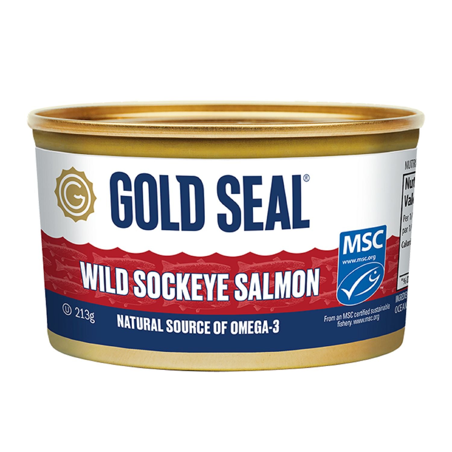 Gold Seal Wild Sockeye Salmon 213g