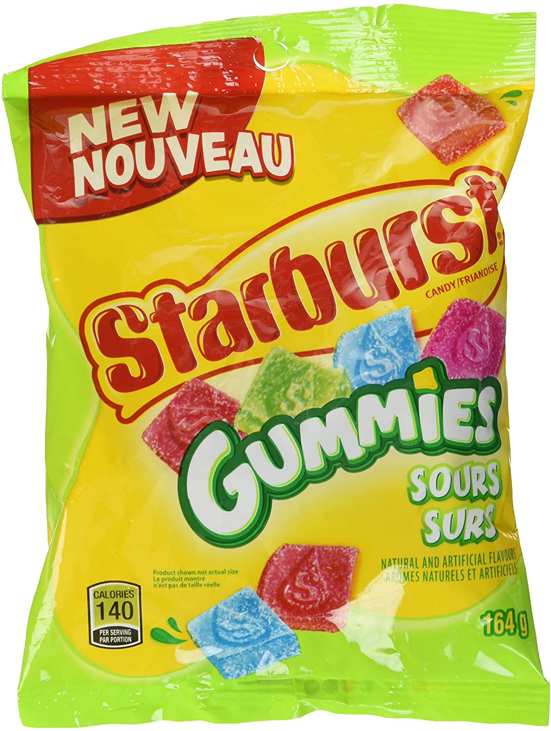 Starburst Gummies Sours Candy 164g