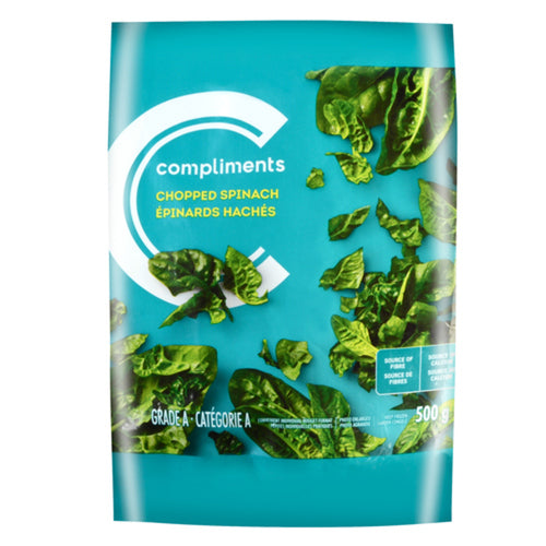 Compliments Frozen Chopped Spinach 500g