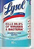 Lysol Spring Waterfall Disinfecting Wipes100ct