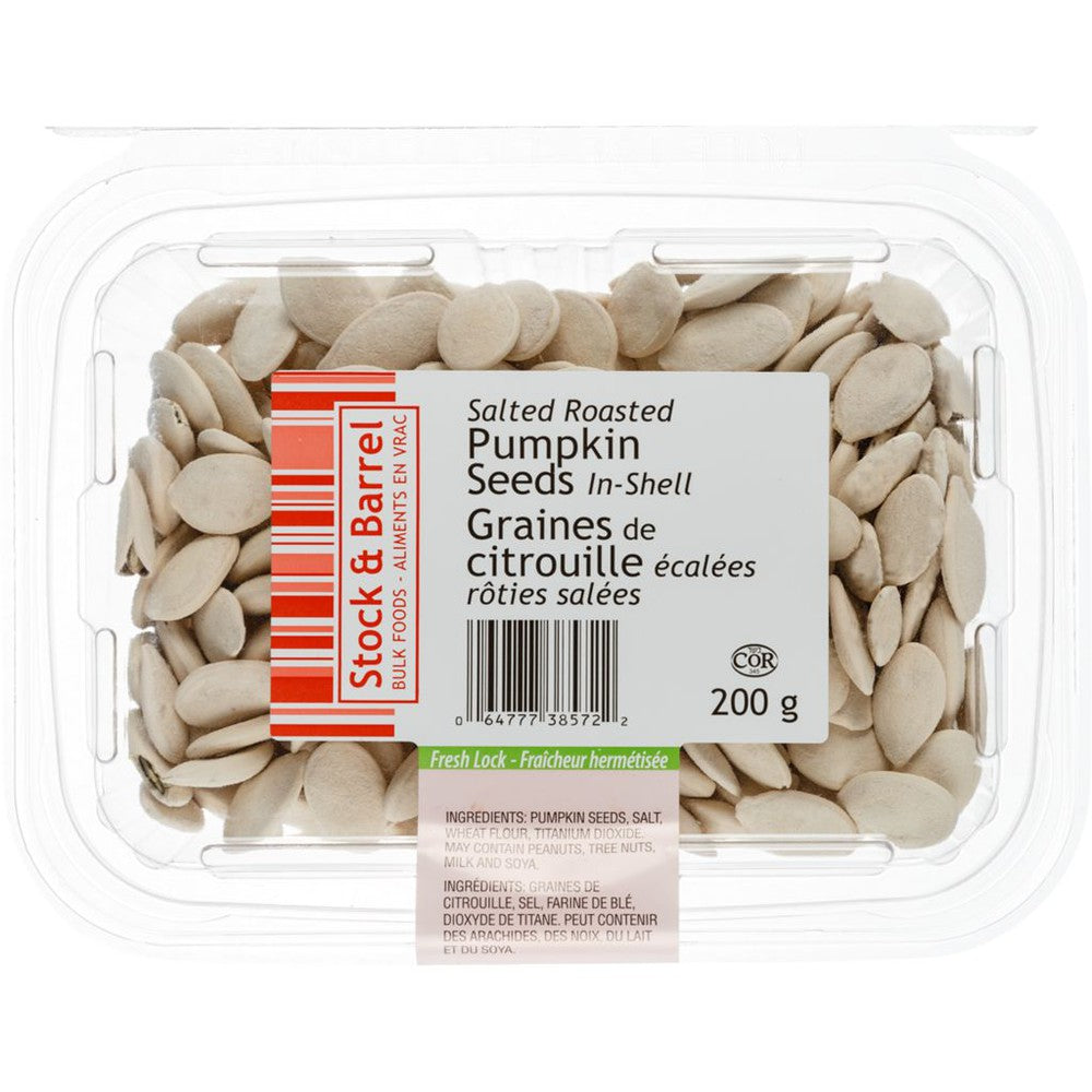 Stock & Barrel Roasted Salted Pumpkin Seeds 700g