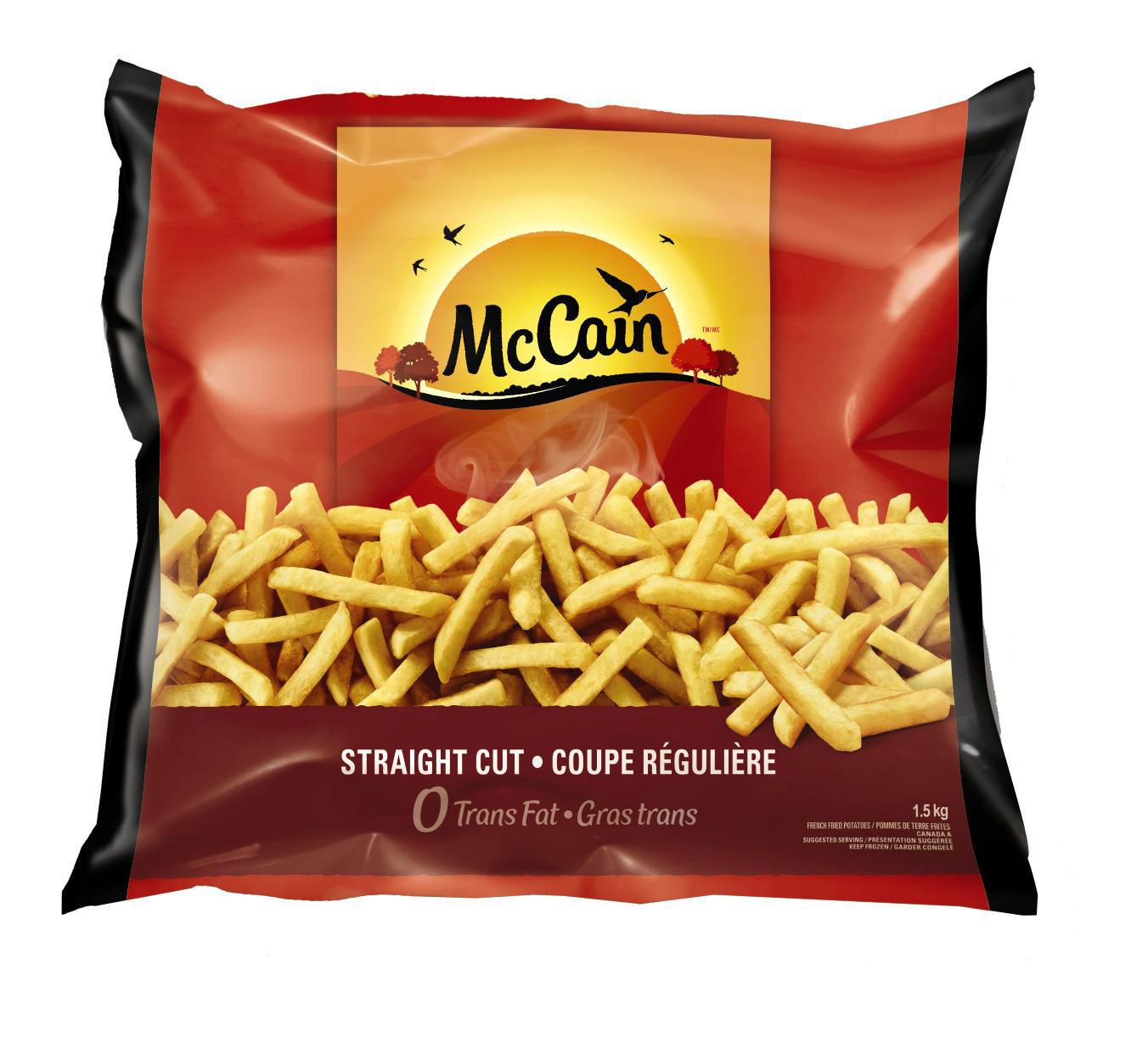 McCain Straight Cut Fries 1.5kg