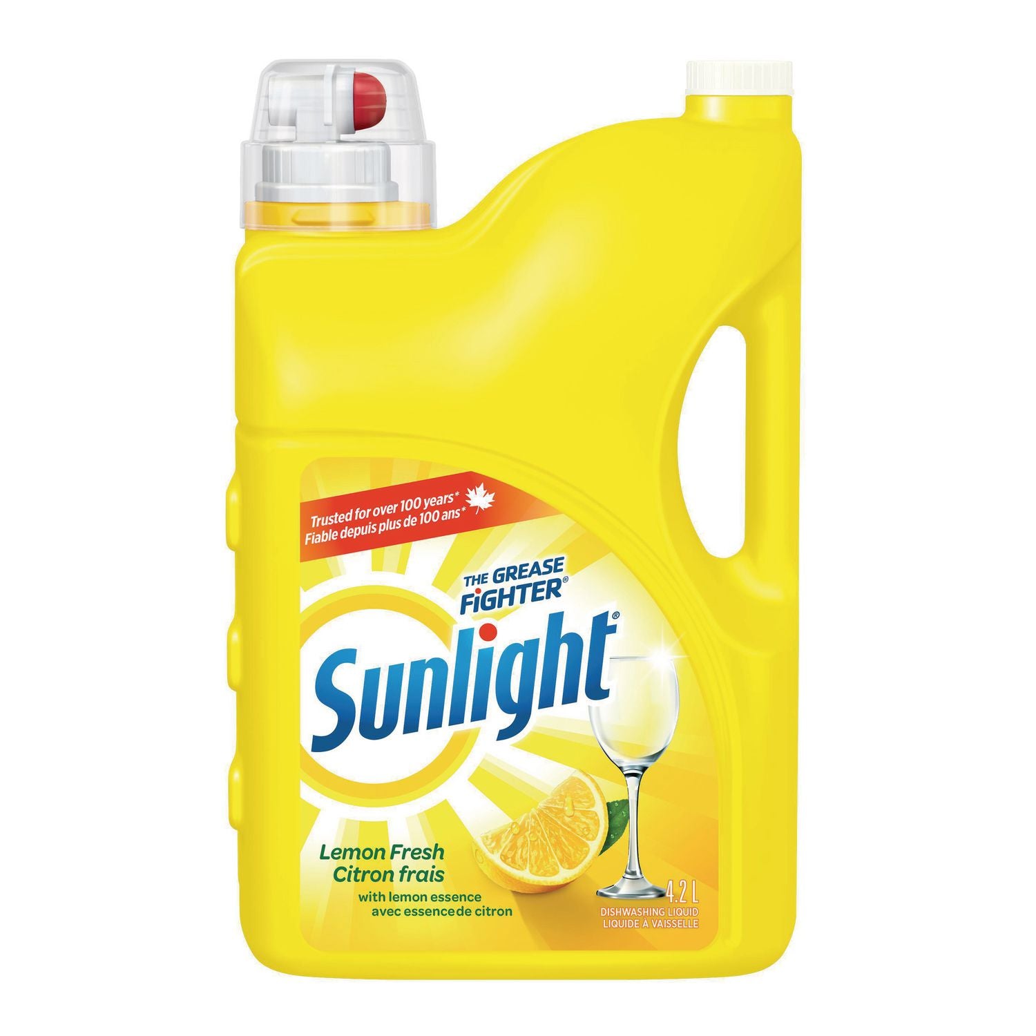 Sunlight Lemon Fresh Scent Dishwashing Liquid 4.4L