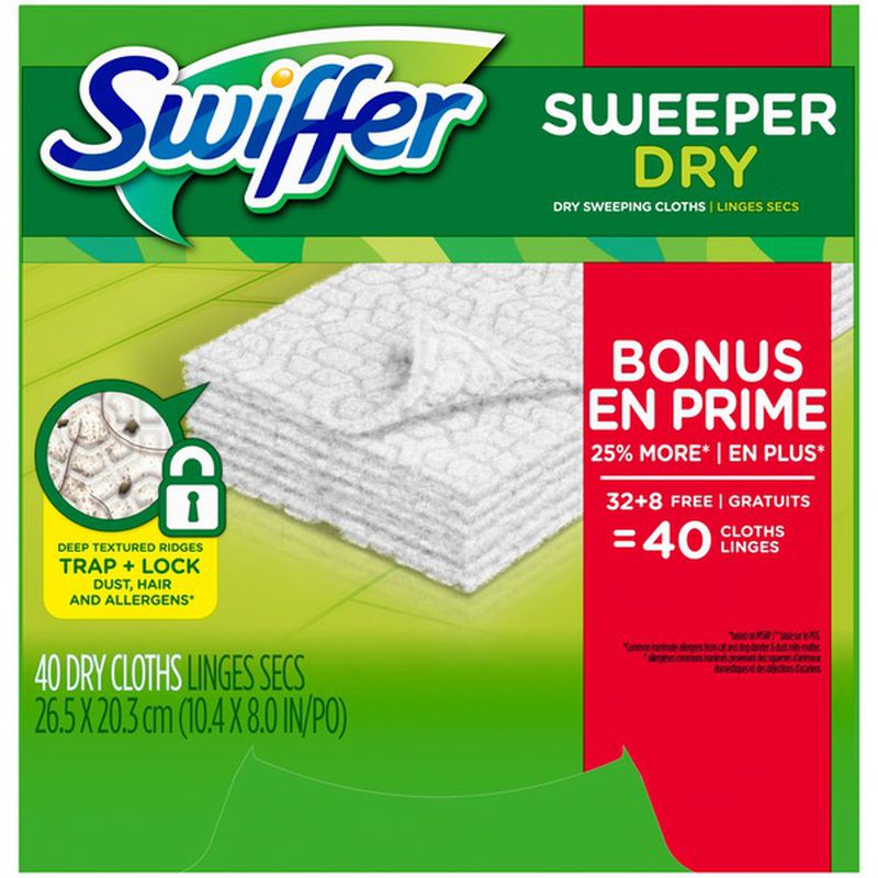 Swiffer Sweeper Dry Sweeping Cloths 40ct