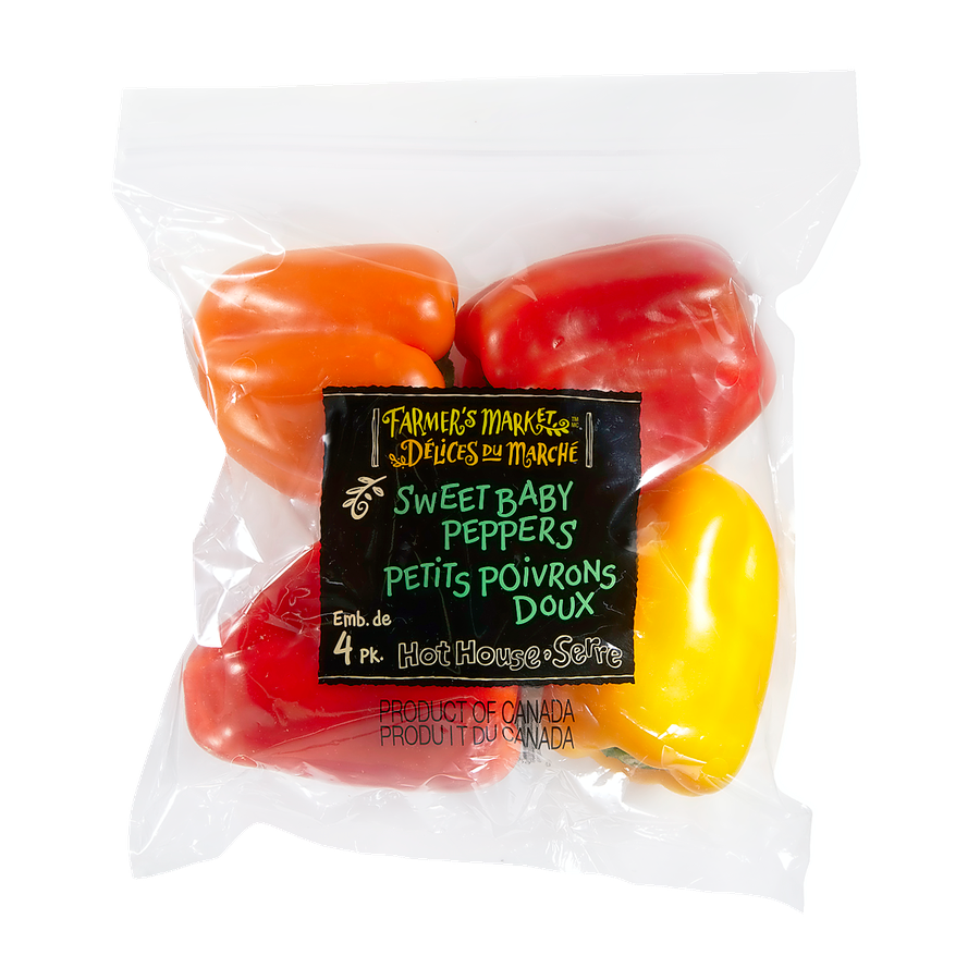 Farmers Market Sweet Baby Peppers 4pk