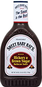 Sweet Baby Ray's Hickory & Brown Sugar Barbecue Sauce 40oz