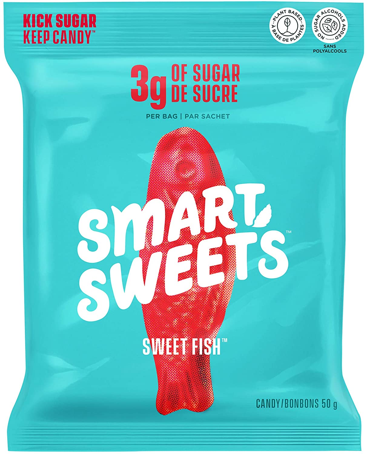 SmartSweets Sweet Fish Chews 5x50g