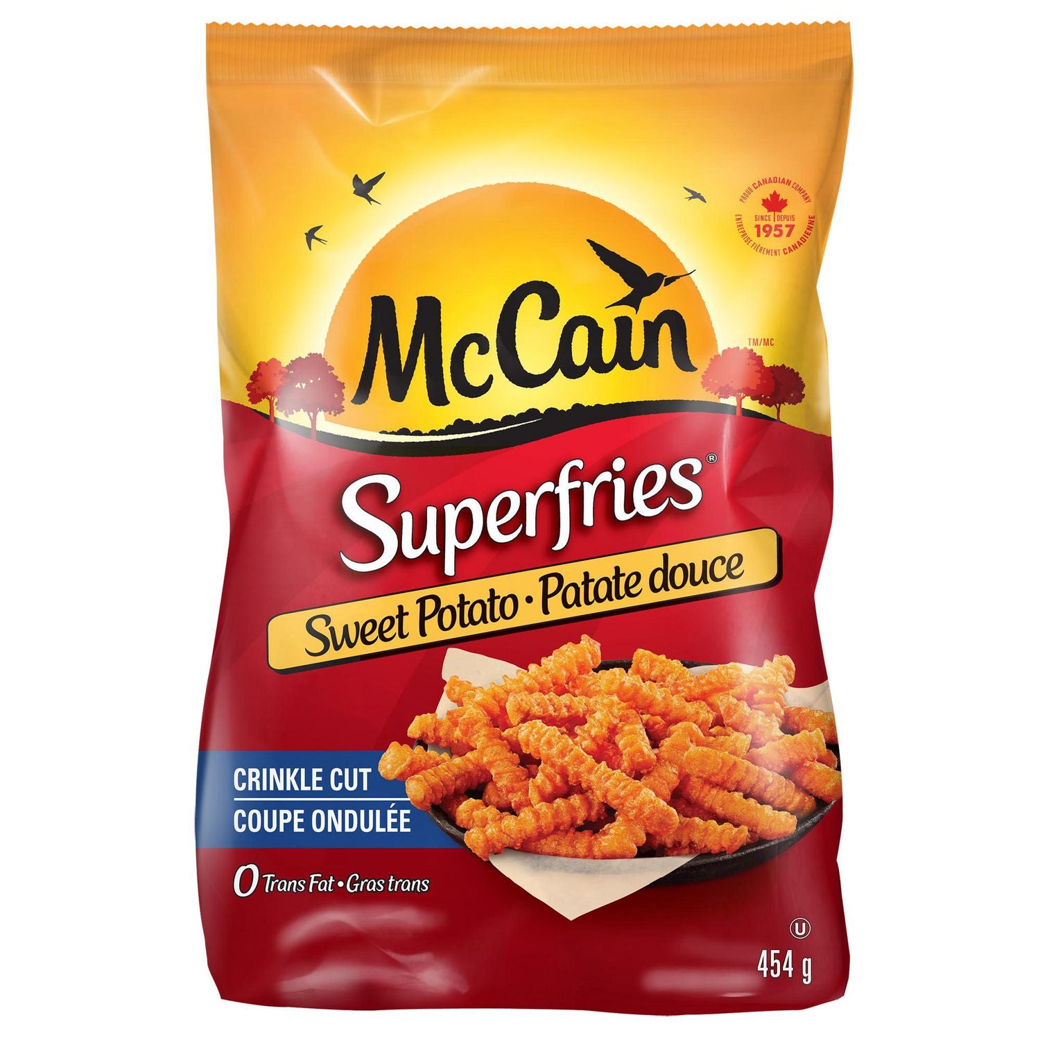 McCain Superfries Sweet Potato Crinkle Cut Fries 454g