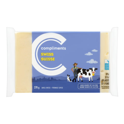 Compliments Swiss Cheese 250g