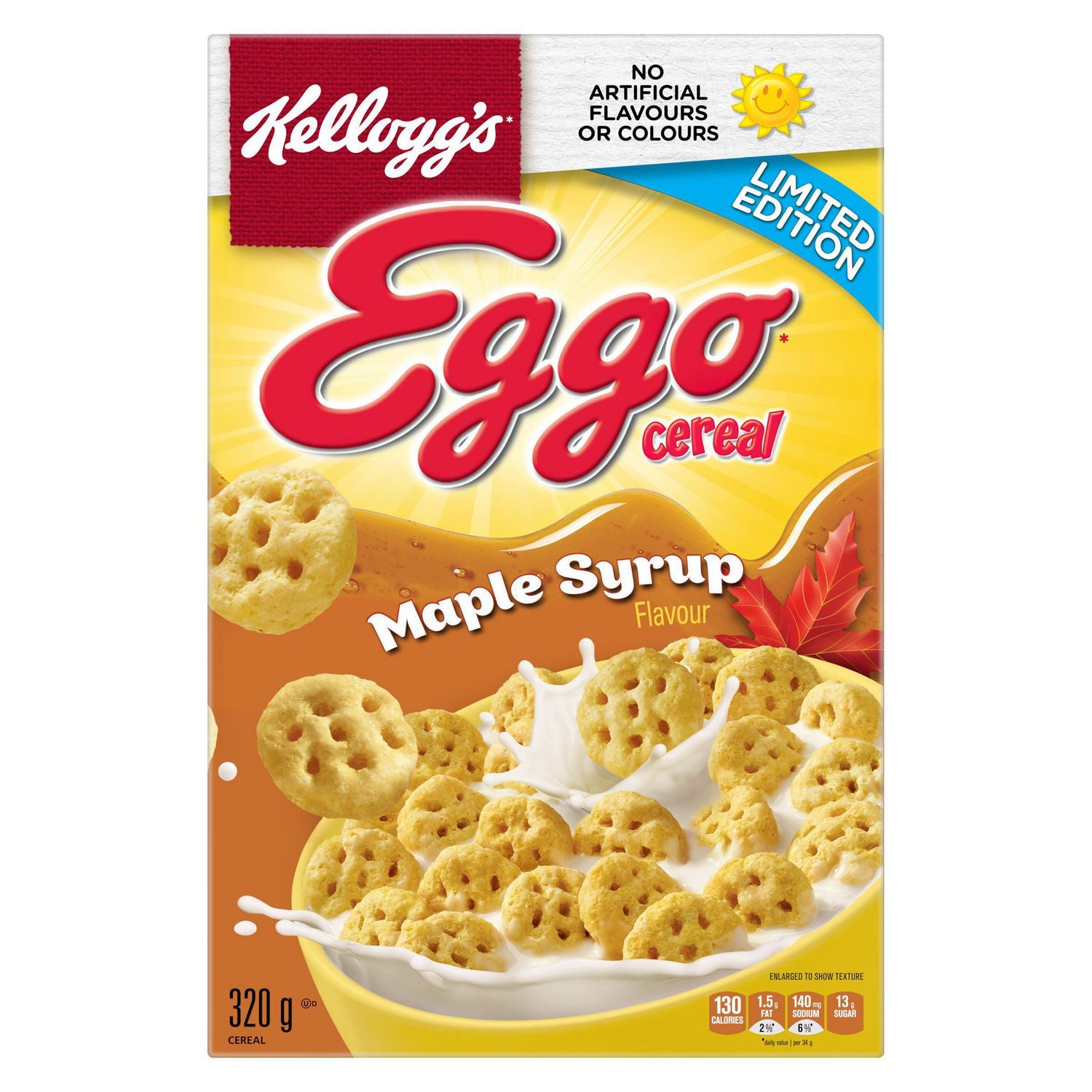 Kellogg`s Eggo Maple Syrup Flavour Cereal  320g