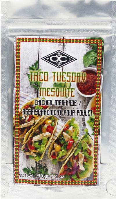 Orange Crate Taco Tuesday Mesquite Chicken Marinade 85g