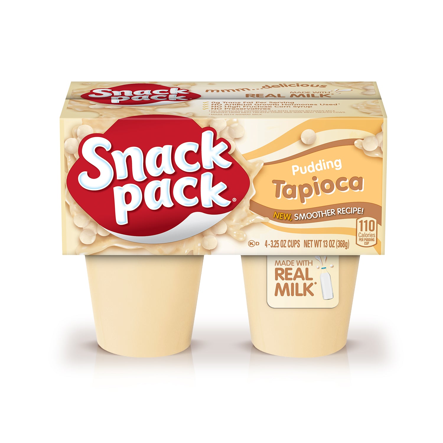 Snack Pack Tapioca Pudding Cups 4 x 99g