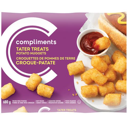 Compliments Tater Treats Potato Nuggets 680 g