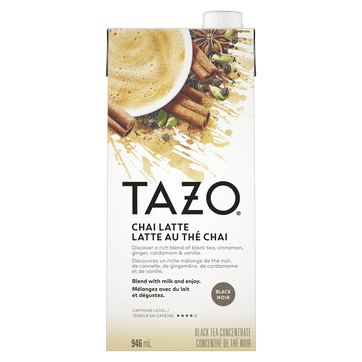 Tazo Chai Latte Concentrate Black Tea  946ml