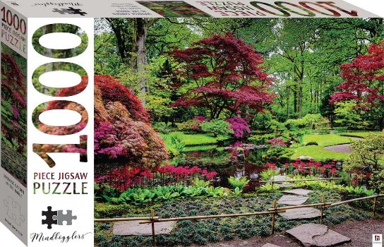 Hinkler Mindboggler Japanese Garden in the Hague Jigsaw Puzzle 1000pc