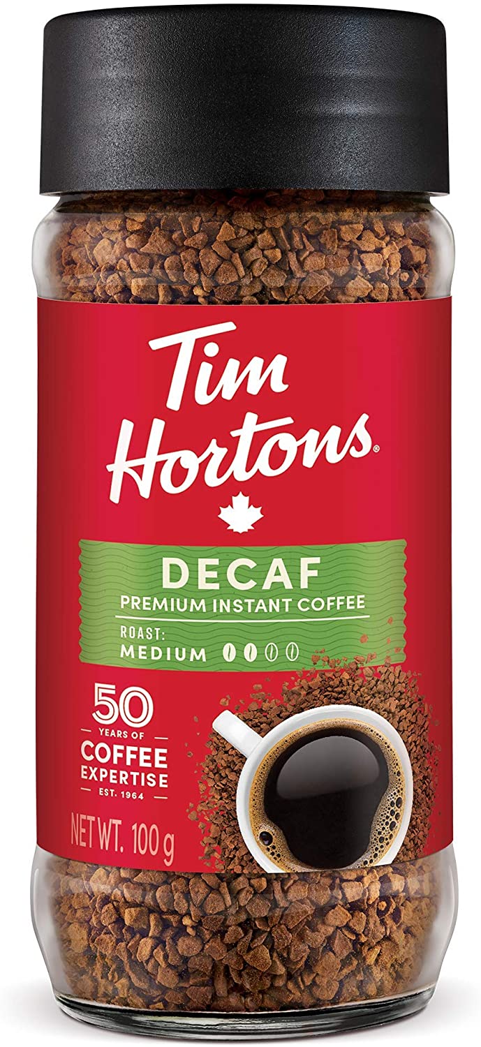 Tim Hortons Decaf Premium Instant Coffee 100g