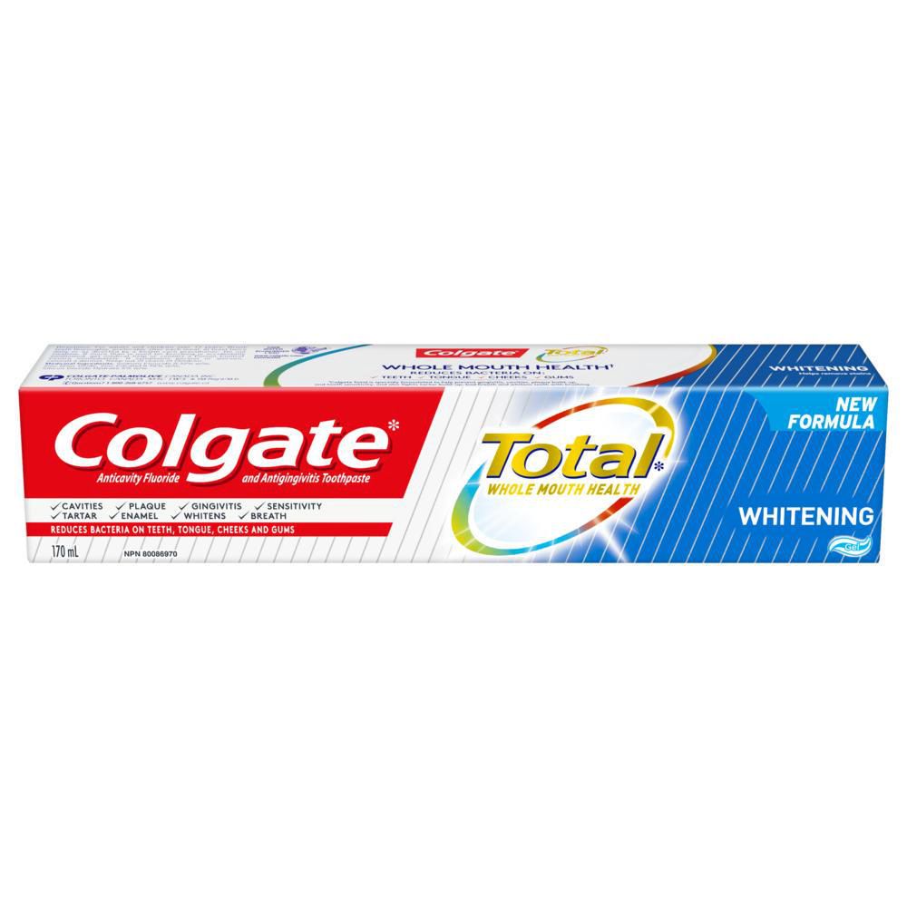 Colgate Total Whitening Gel Toothpaste 170ml