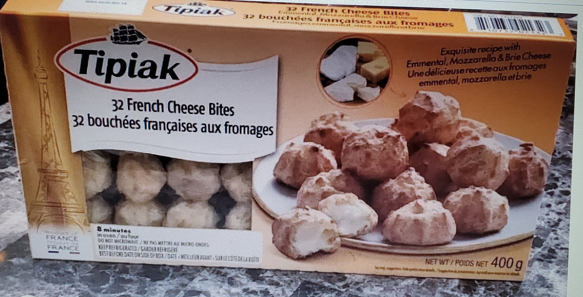 -Tipiak  French Cheese Bites 400g