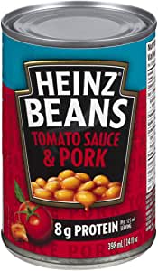 Heinz Original Beans in Tomato Sauce & Pork 398ml