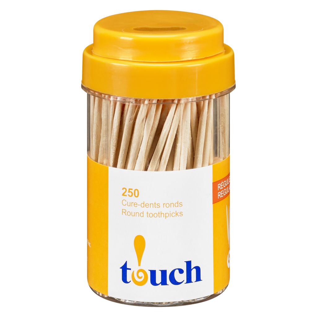 Touch Toothpicks Regular 250ct