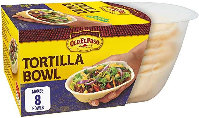 Old El Paso Soft Tortilla Bowl 8ct