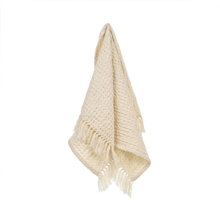 Indaba Waffle Hand Towel Natural