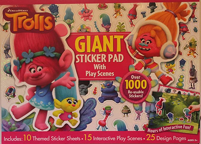 Trolls World Tour Giant Sticker Activity Pad