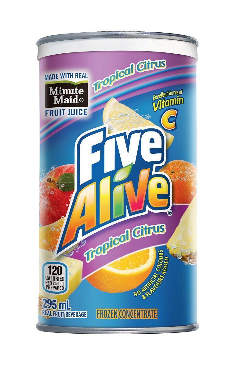 Minute Maid Five Alive Tropical Citrus Juice 295ml