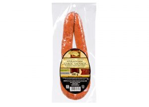 Harvest Meats Ukrainian Garlic Gluten Free Sausage Ring  375g