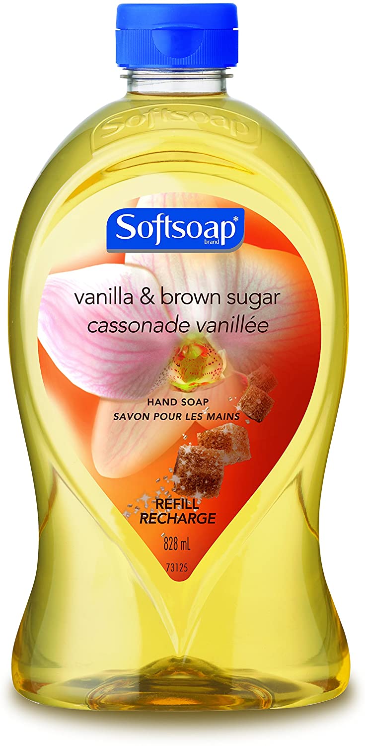 Softsoap  Vanilla & Brown Sugar Handsoap Refill  828ml