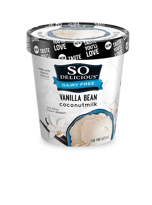 So Delicious Vanilla Bean Coconutmilk Dairy Free Frozen Dessert 500ml