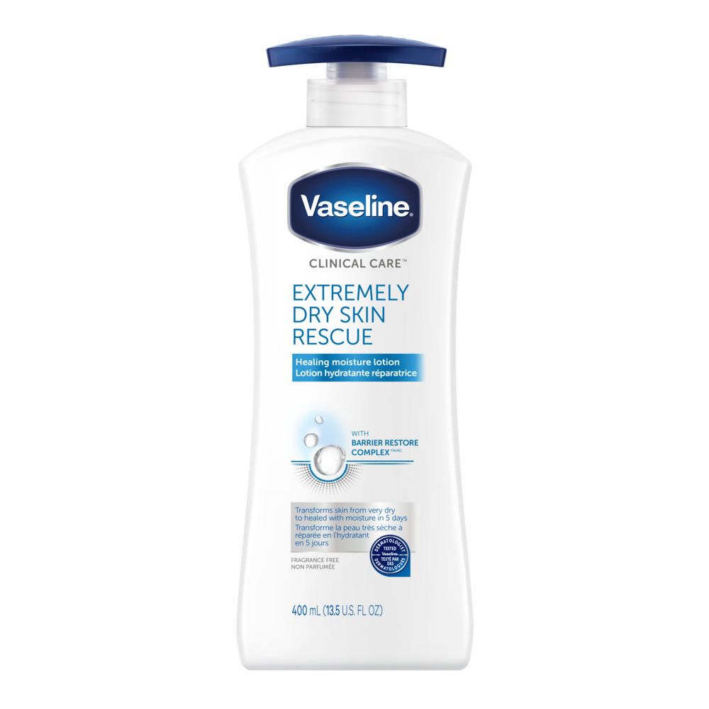 Vaseline Clinical Care Extremely Dry Skin Rescue Lotion 400 ml