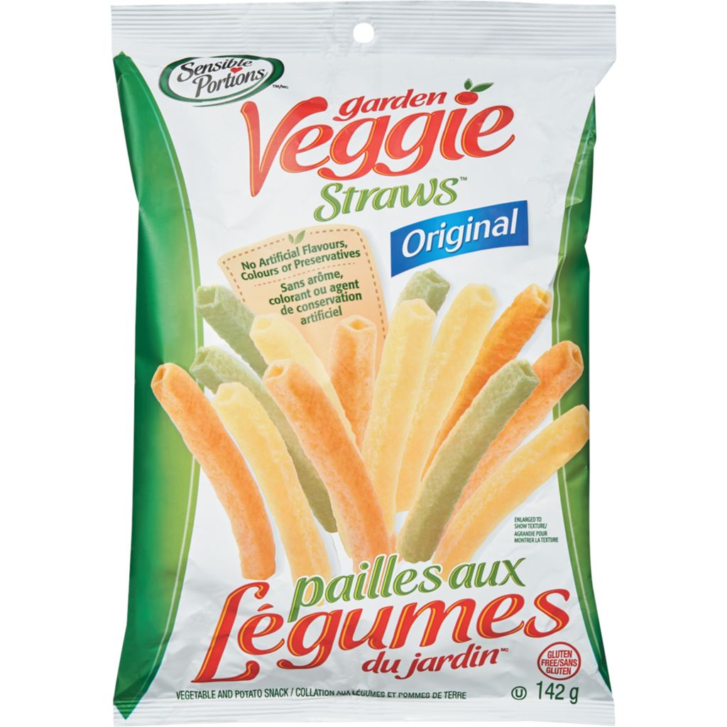 Sensible Portions Original Garden Veggie Straws Potato Snacks142g