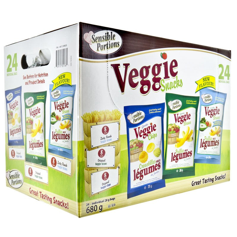 Sensible Portions Gluten Free Variety Pack Veggie Snacks 24 x 28.4g