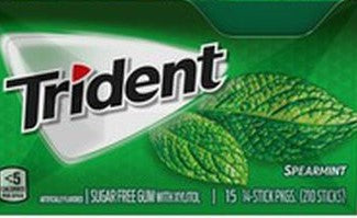 Trident Spearmint Sugar Free Gum 12pc