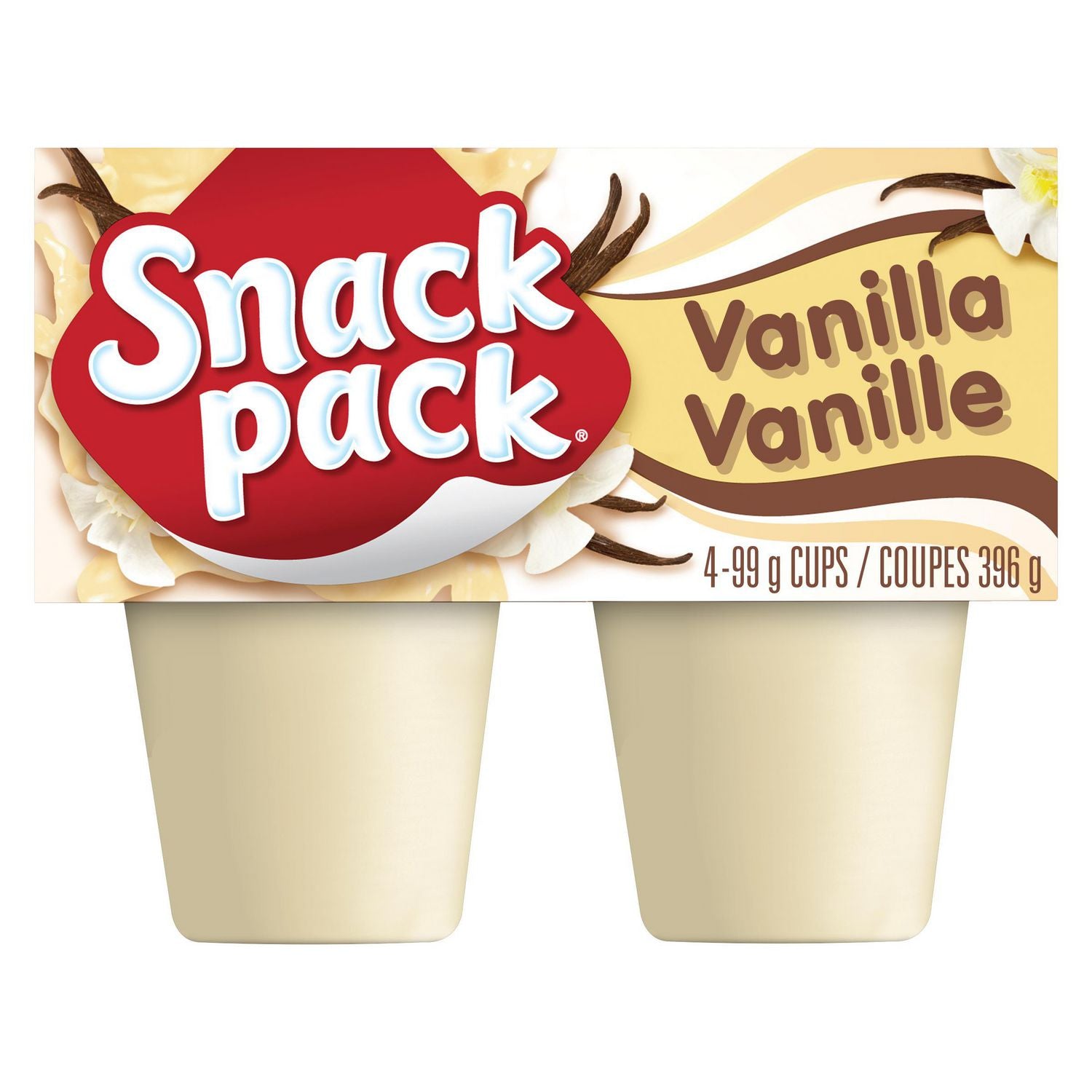 Snack Pack Vanilla Pudding Cups 4 x 99g