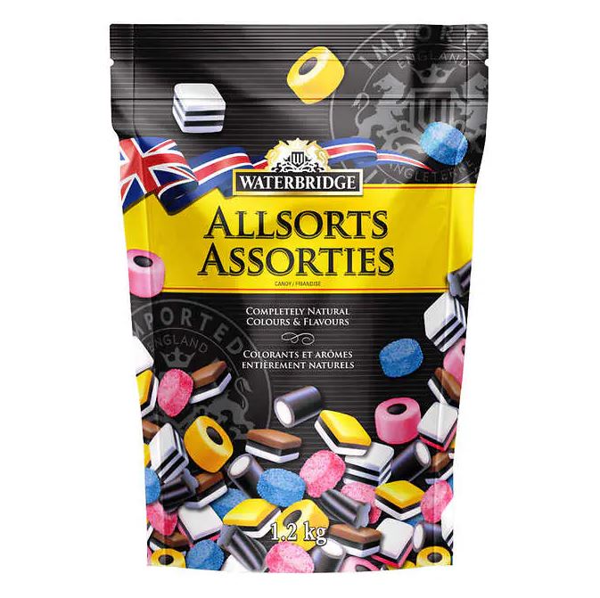 Waterbridge Allsorts Candy 1.2kg