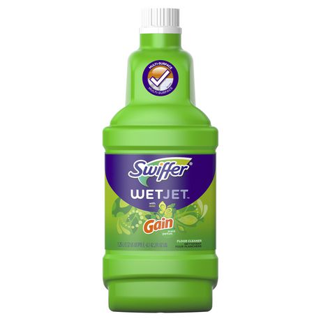 Swiffer WetJet Multi-Purpose Gain Scent Floor Cleaner Solution Refill 1.25L