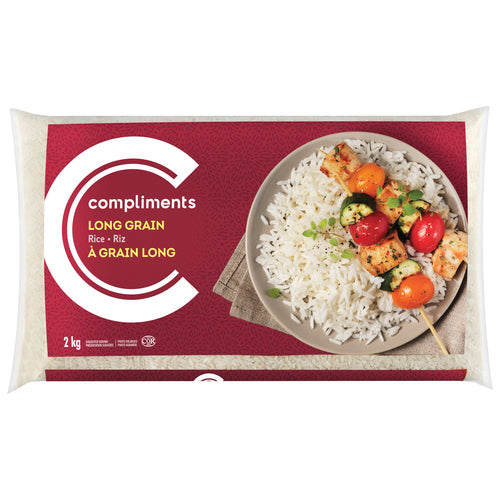 Compliments  Long Grain White Rice 2kg