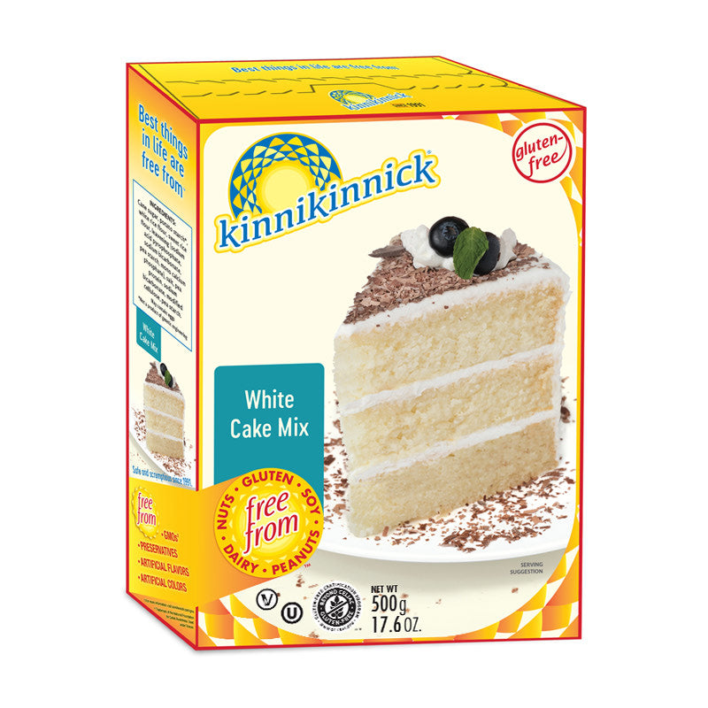 Kinnikinnick Gluten Free White Cake Mix 500g