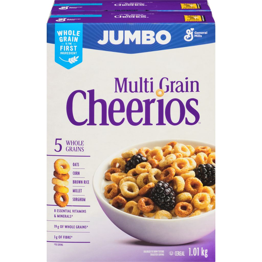 General Mills Jumbo Multi Grain Cheerios Cereal