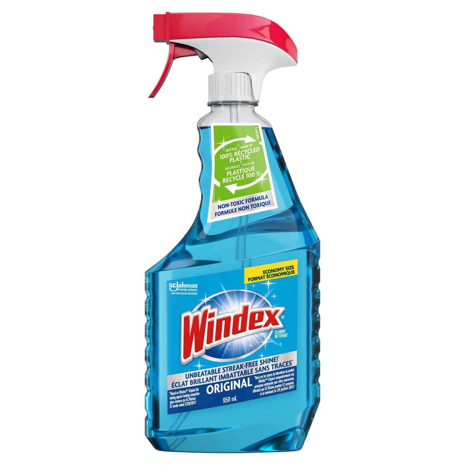 Windex Original Blue Glass Cleaner 950ml