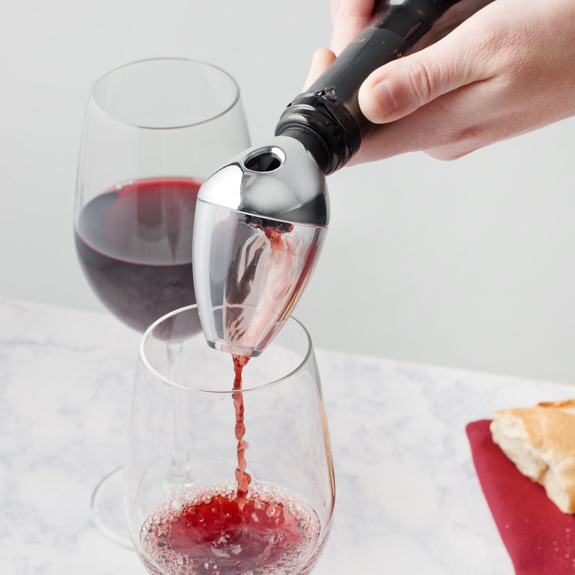 Rabbit Rose Gold Wine Aerating Pourer