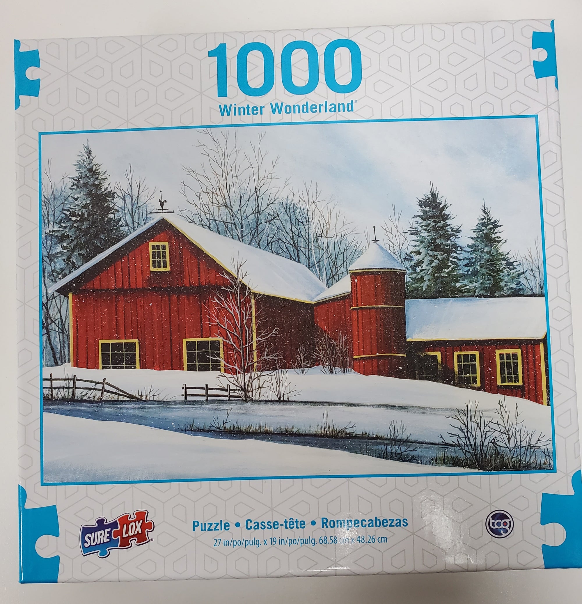 Sure Lox Winter Wonderland Jigsaw Puzzle 1000pc