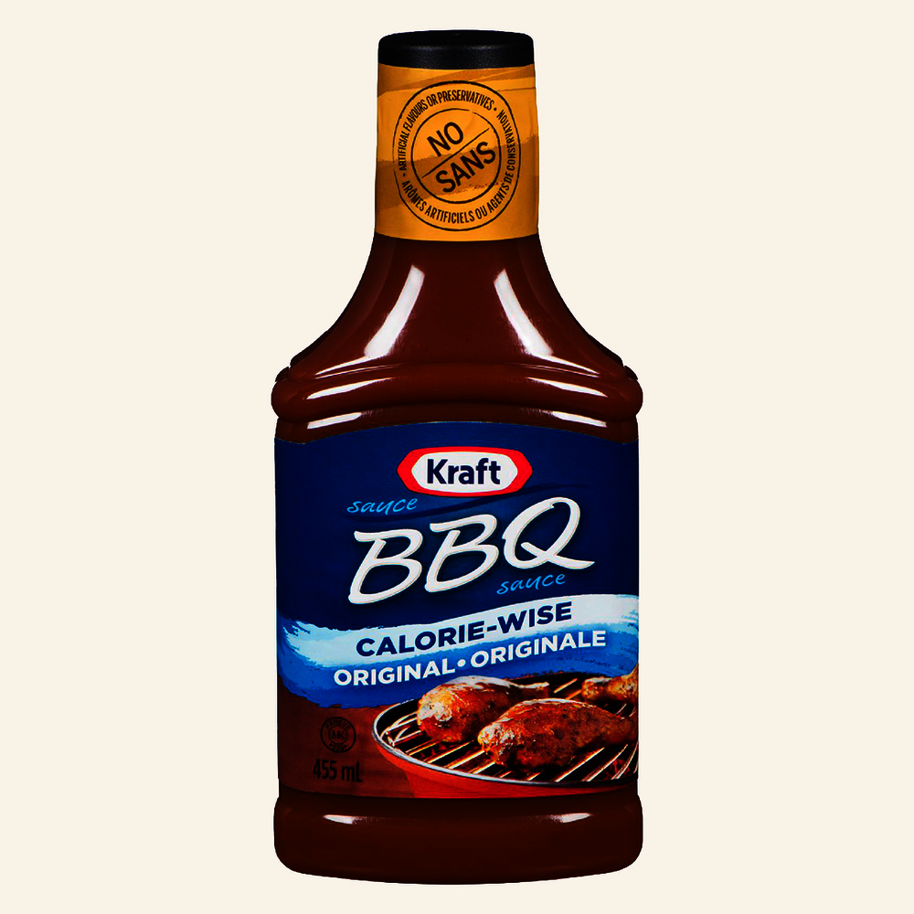 Kraft BBQ Original  Calorie Wise Sauce 455ml