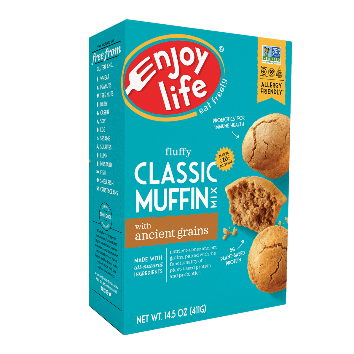 Enjoy Life Classic Muffin  With Ancient Grains Mix 411g