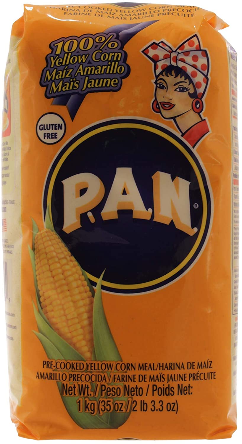 -P.A.N. Pre Cooked Yellow Cornmeal 1kg