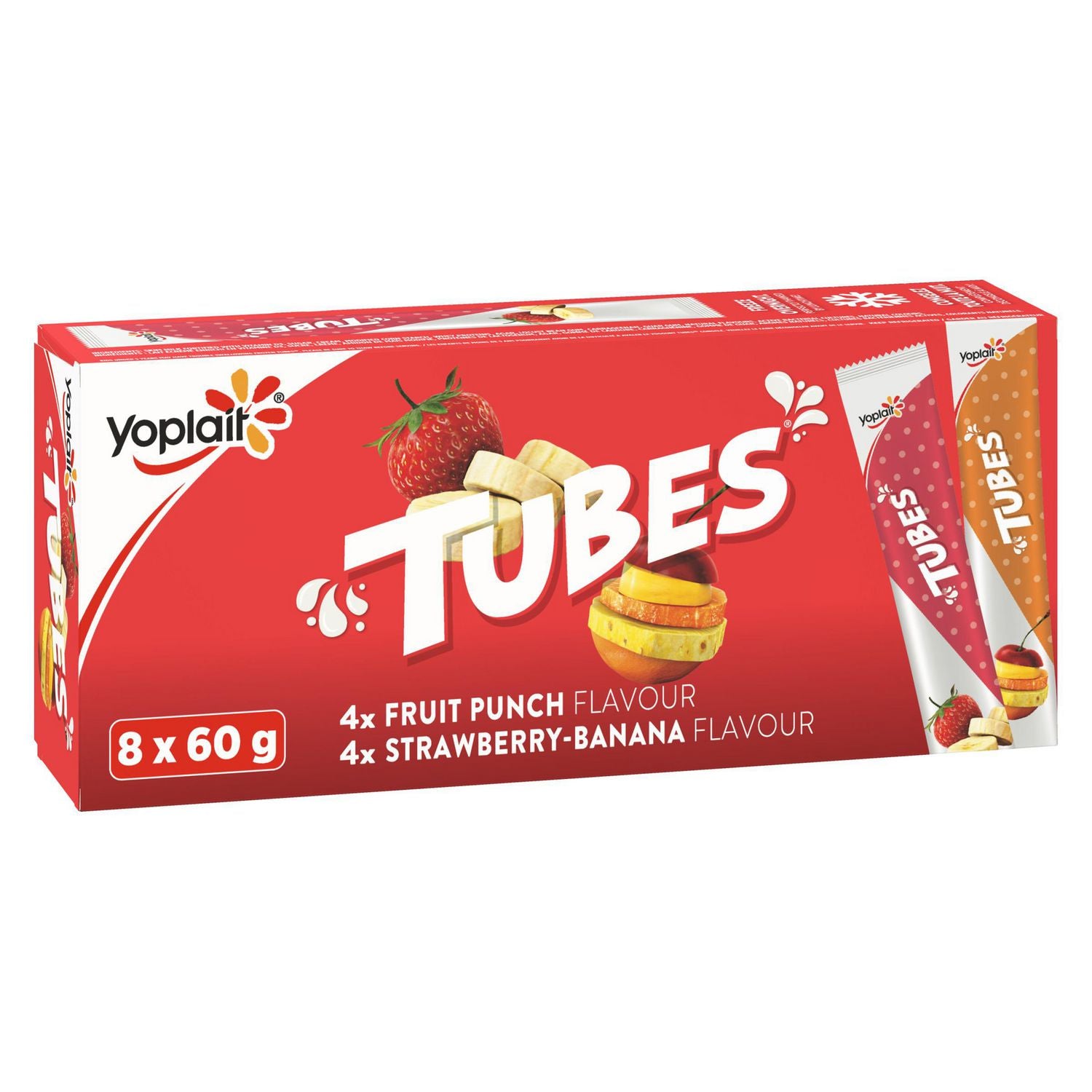 Yoplait Yogurt Tubes  8 x 60g