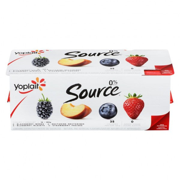 Yoplait Source Yogurt 16 x 100g